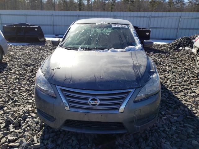 3N1AB7AP7FY245060 - 2015 NISSAN SENTRA S GRAY photo 5