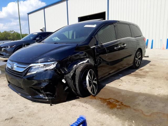 5FNRL6H91LB049430 - 2020 HONDA ODYSSEY ELITE BLACK photo 1