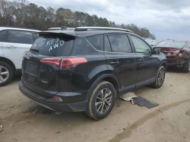 JTMRJREV3JD242014 - 2018 TOYOTA RAV4 HV LE BLACK photo 3