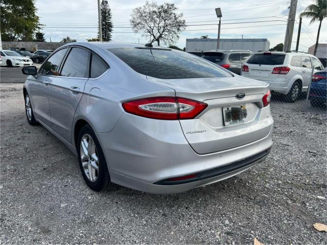 3FA6P0H70GR262740 - 2016 FORD FUSION SE SILVER photo 3