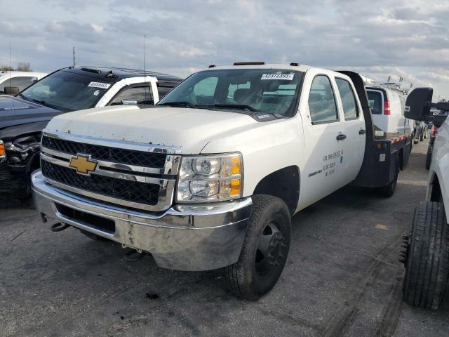 1GB4KZCL7CF161456 - 2012 CHEVROLET SILVERADO K3500 WHITE photo 1