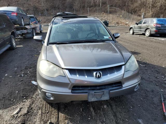 5J8TB18528A013756 - 2008 ACURA RDX TECHNOLOGY GRAY photo 5