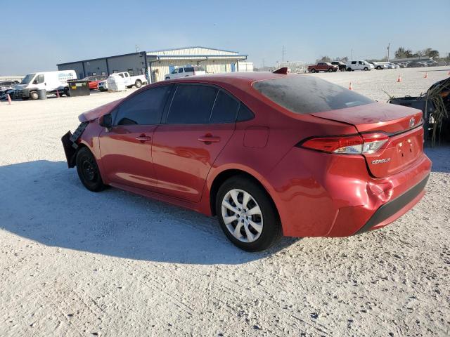 5YFEPRAE9LP115013 - 2020 TOYOTA COROLLA LE RED photo 2