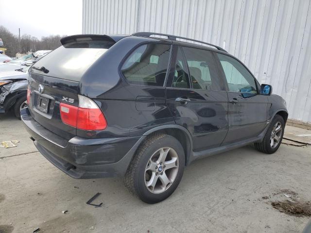 5UXFA13505LY02105 - 2005 BMW X5 3.0I BLACK photo 3