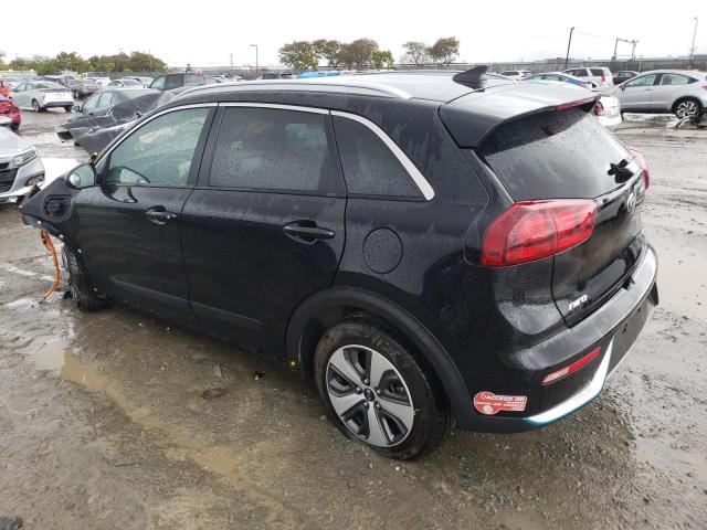 KNDCM3LD8J5137791 - 2018 KIA NIRO LX BLACK photo 2