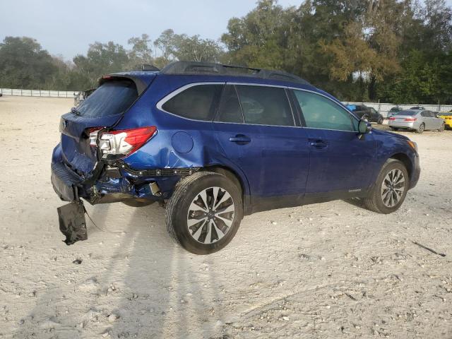 4S4BSANC9H3323805 - 2017 SUBARU OUTBACK 2.5I LIMITED BLUE photo 3