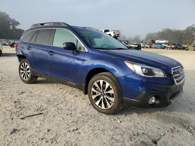 4S4BSANC9H3323805 - 2017 SUBARU OUTBACK 2.5I LIMITED BLUE photo 4