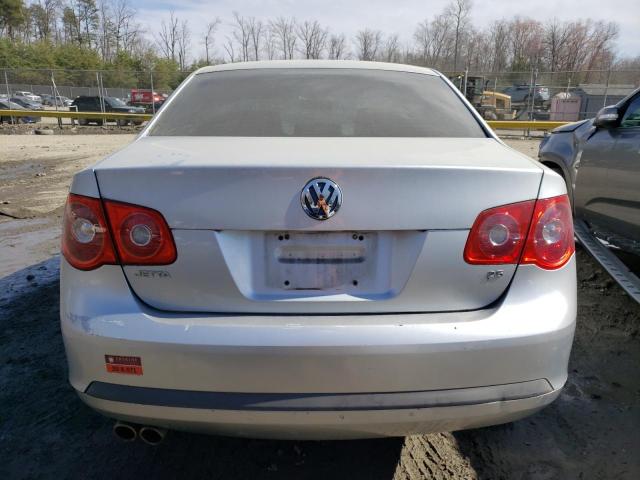 3VWPF71K86M777938 - 2006 VOLKSWAGEN JETTA VALUE SILVER photo 6