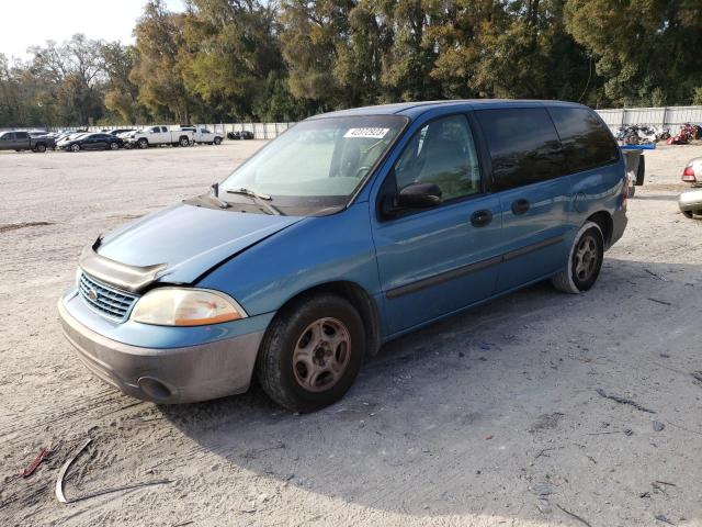 2FMZA50472BB75623 - 2002 FORD WINDSTAR LX BLUE photo 1