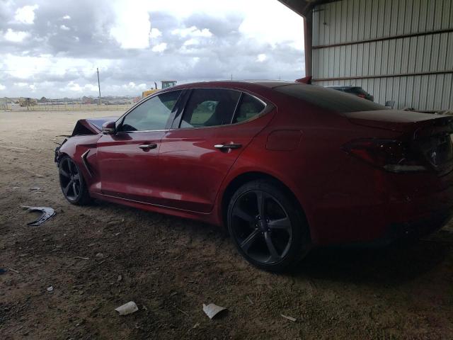 KMTG44LA3KU022876 - 2019 GENESIS G70 PRESTIGE RED photo 2