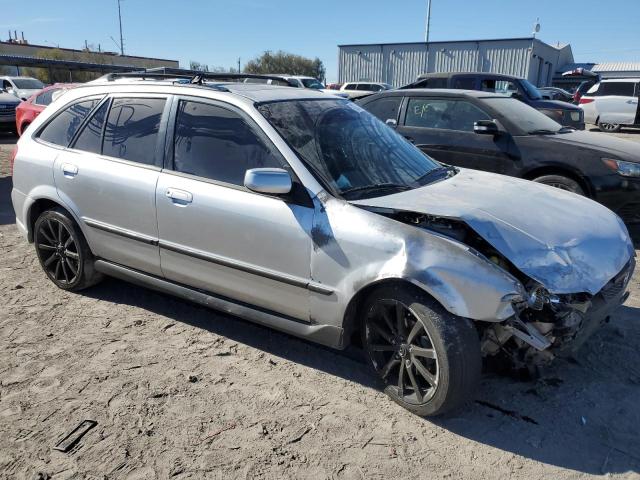 JM1BJ246021447179 - 2002 MAZDA PROTEGE PR5 银色 照片 4