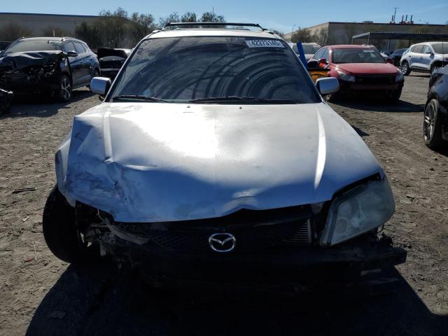 JM1BJ246021447179 - 2002 MAZDA PROTEGE PR5 银色 照片 5