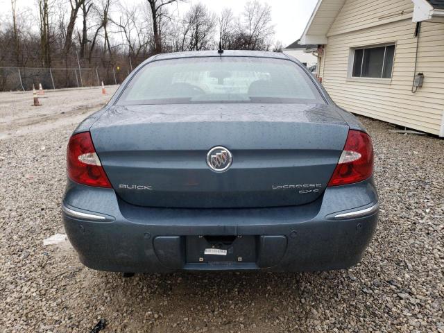2G4WE587371187190 - 2007 BUICK LACROSSE CXS BLUE photo 6