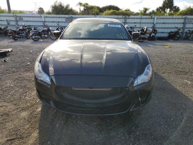 ZAM56RRA7E1086408 - 2014 MASERATI QUATTROPOR S BLACK photo 5