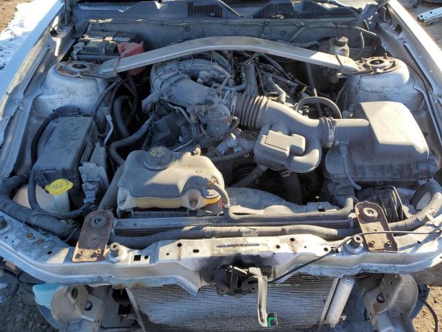 1ZVBP8EM5C5232676 - 2012 FORD MUSTANG SILVER photo 11