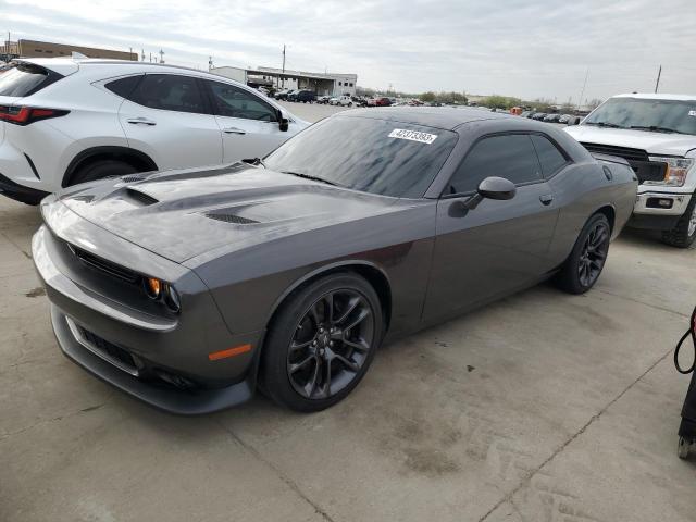 2C3CDZFJ0MH521537 - 2021 DODGE CHALLENGER R/T SCAT PACK GRAY photo 1