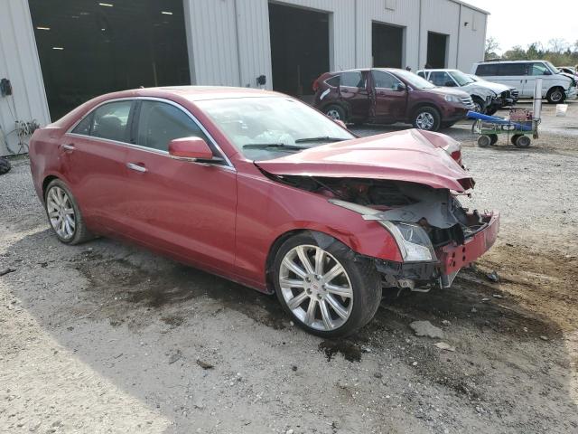 1G6AE5SX0D0129314 - 2013 CADILLAC ATS PREMIUM RED photo 4