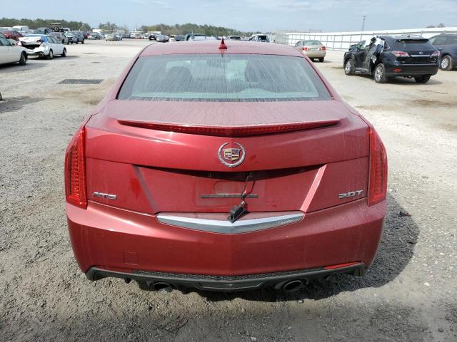 1G6AE5SX0D0129314 - 2013 CADILLAC ATS PREMIUM RED photo 6