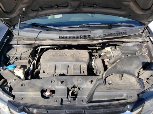 5FNRL5H6XFB040293 - 2015 HONDA ODYSSEY EXL GRAY photo 12