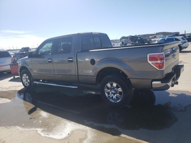 1FTFW1ETXCFB40236 - 2012 FORD F150 SUPER GRAY photo 2