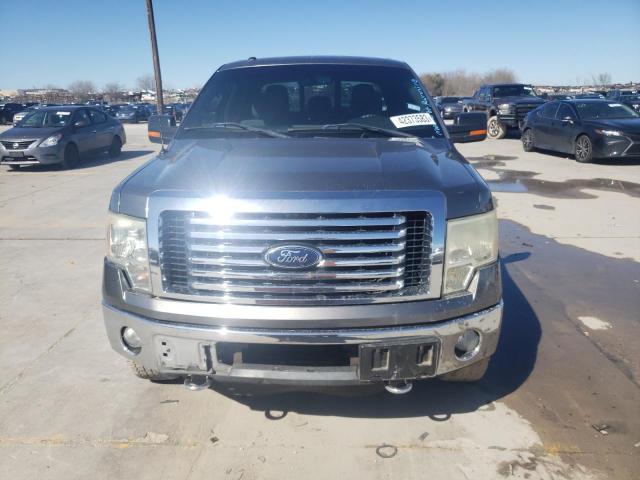 1FTFW1ETXCFB40236 - 2012 FORD F150 SUPER GRAY photo 5