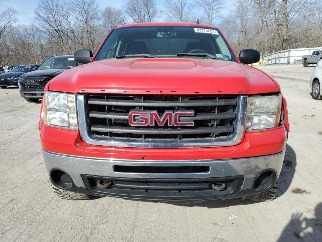 1GTEK19C09Z170662 - 2009 GMC SIERRA K1500 RED photo 5