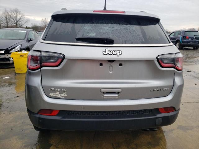 3C4NJDCB7JT440535 - 2018 JEEP COMPASS LIMITED SILVER photo 6