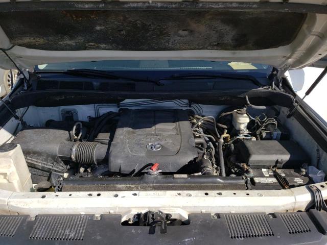 5TFRY5F10FX184661 - 2015 TOYOTA TUNDRA DOUBLE CAB SR/SR5 WHITE photo 11