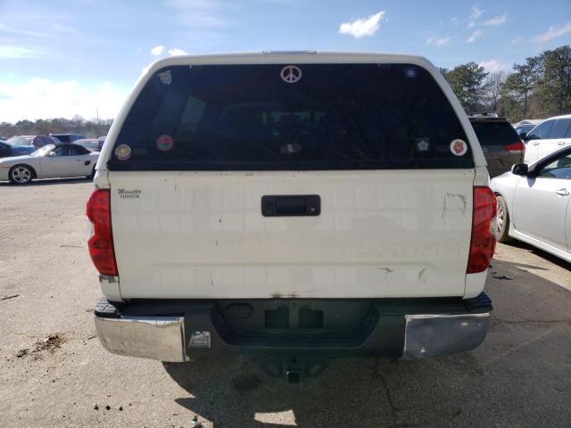 5TFRY5F10FX184661 - 2015 TOYOTA TUNDRA DOUBLE CAB SR/SR5 WHITE photo 6