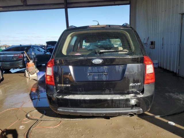 KNAFG526677040523 - 2007 KIA RONDO LX BLACK photo 6