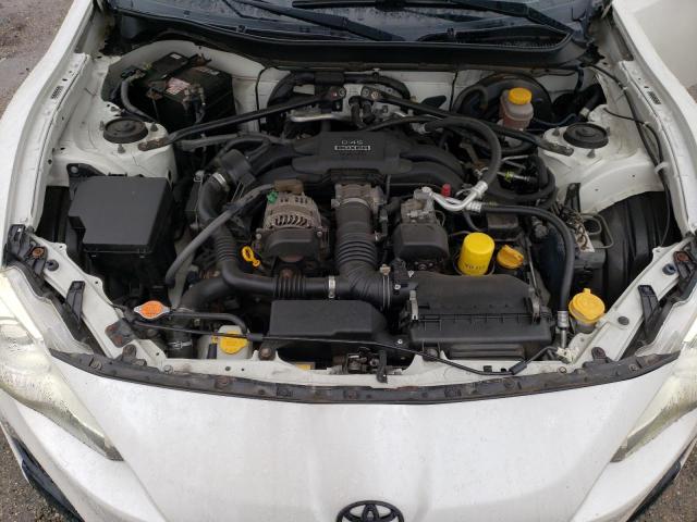 JF1ZNAA16D2722627 - 2013 TOYOTA SCION FR-S WHITE photo 11