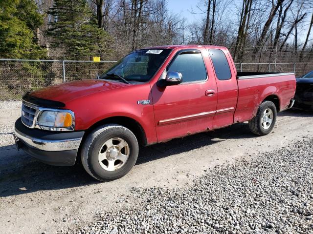 2FTRX17282CA25773 - 2002 FORD F-150 RED photo 1