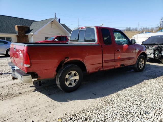 2FTRX17282CA25773 - 2002 FORD F-150 RED photo 3