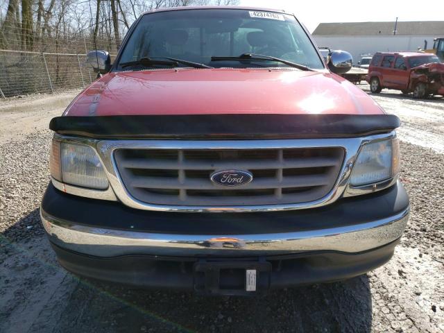 2FTRX17282CA25773 - 2002 FORD F-150 RED photo 5