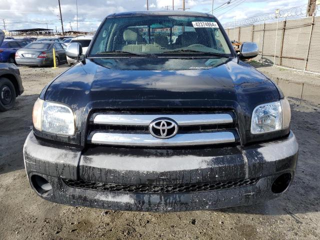 5TBRU34165S443993 - 2005 TOYOTA TUNDRA ACCESS CAB SR5 BLACK photo 5