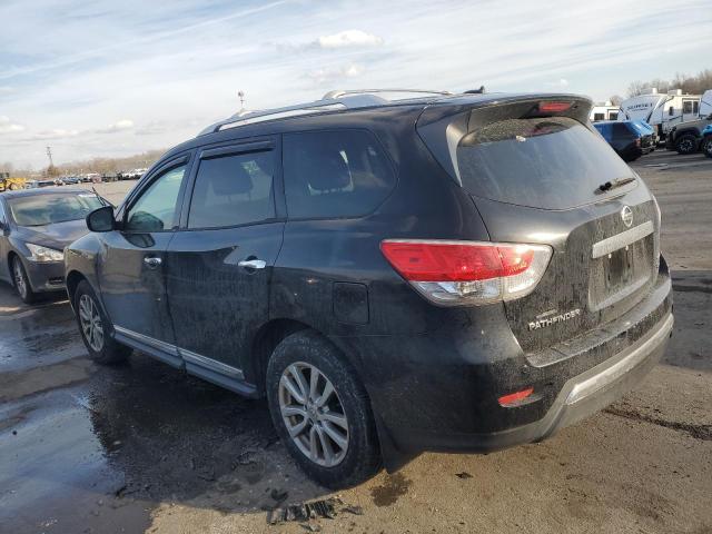 5N1AR2MM5DC616621 - 2013 NISSAN PATHFINDER S BLACK photo 2