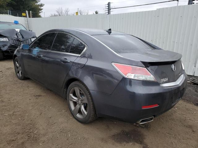 19UUA9F52EA000526 - 2014 ACURA TL TECH GRAY photo 2