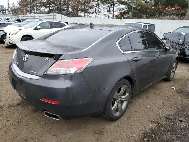 19UUA9F52EA000526 - 2014 ACURA TL TECH GRAY photo 3