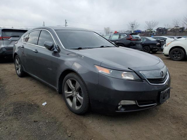 19UUA9F52EA000526 - 2014 ACURA TL TECH GRAY photo 4