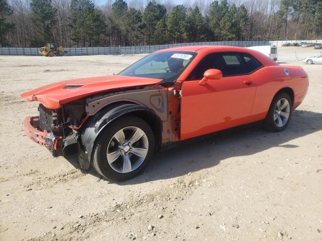 2C3CDZAG3KH759424 - 2019 DODGE CHALLENGER SXT ORANGE photo 1