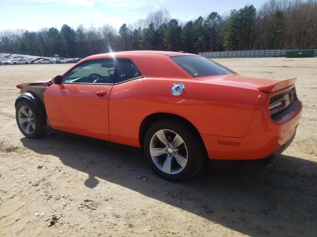 2C3CDZAG3KH759424 - 2019 DODGE CHALLENGER SXT ORANGE photo 2