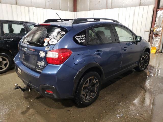 JF2GPACC1DG845847 - 2013 SUBARU XV CROSSTR 2.0 PREMIUM BLUE photo 3