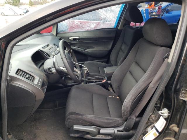 19XFA1F61BE022513 - 2011 HONDA CIVIC LX-S أسود صورة 7