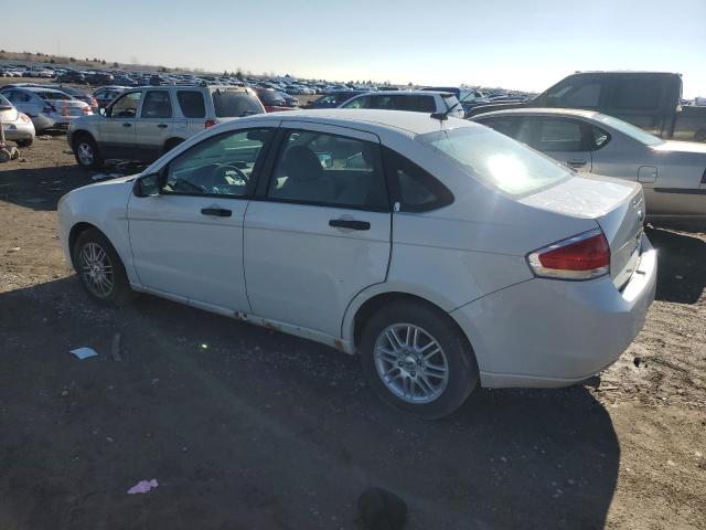 1FAHP35N89W270565 - 2009 FORD FOCUS SE WHITE photo 2