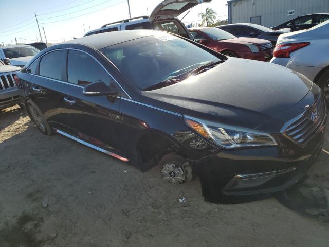 5NPE34AF9FH128546 - 2015 HYUNDAI SONATA SPORT BLACK photo 4