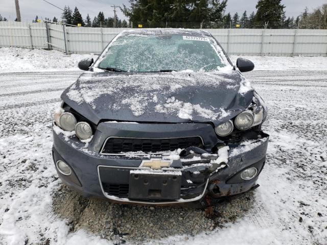 1G1JE5SB9C4200527 - 2012 CHEVROLET SONIC LTZ GRAY photo 5