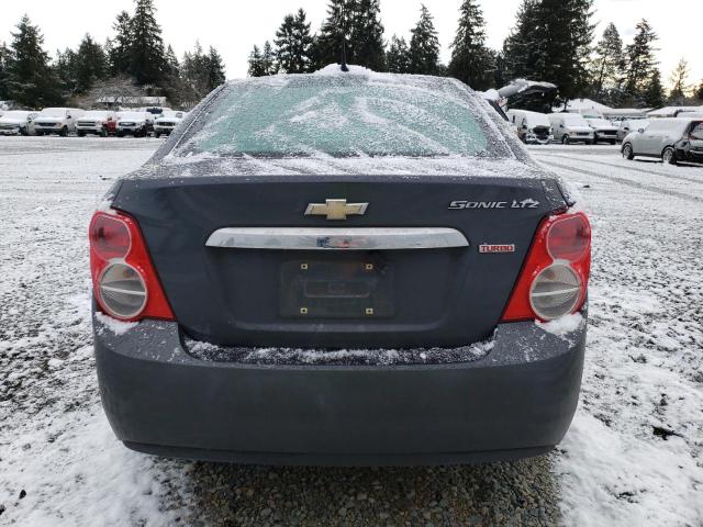 1G1JE5SB9C4200527 - 2012 CHEVROLET SONIC LTZ GRAY photo 6