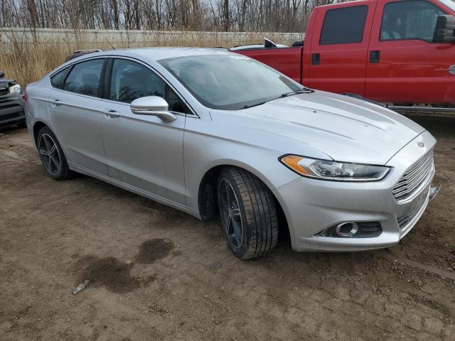 3FA6P0HD7ER148981 - 2014 FORD FUSION SE SILVER photo 4