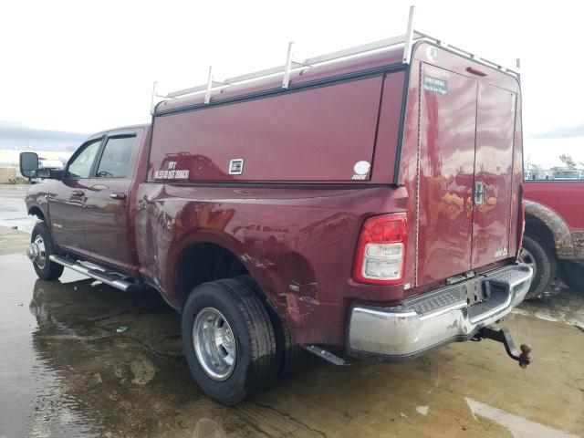 3C63RRHLXKG563424 - 2019 RAM 3500 BIG HORN BURGUNDY photo 2