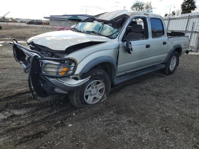 5TEGN92N01Z839788 - 2001 TOYOTA TACOMA DOUBLE CAB PRERUNNER SILVER photo 1